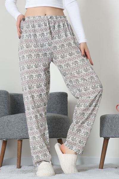 Süprem Pijama Altı Siyahbeyaz - 55008.1567.