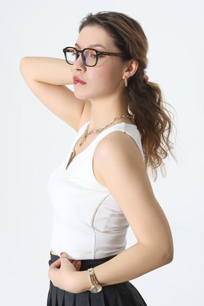 Mavi Işık Korumalı Ekran Gözlüğü Leokahve - 23001.1724.