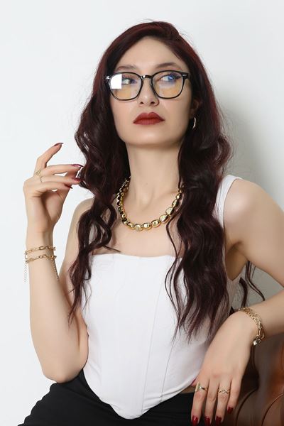 Mavi Işık Korumalı Ekran Gözlüğü Siyah2 - 20007.1724.