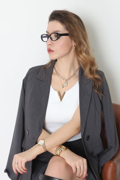 Mavi Işık Korumalı Ekran Gözlüğü Siyah1 - 21111.1724.