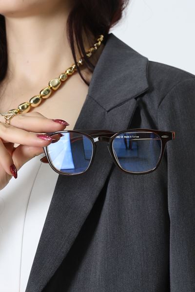 Mavi Işık Korumalı Ekran Gözlüğü Kahve - 23045.1724.