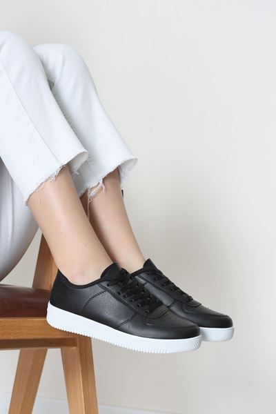 Spor Günlük Ayakkabı Siyahbeyaz - 31676.264.