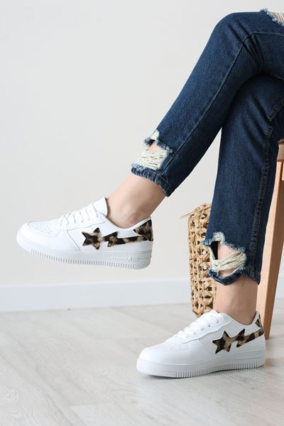 Günlük Ayakkabı Beyazleopar - 12149.264.