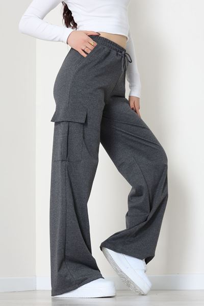 Kargo Cepli Eşofman Altı Füme - 52131.1857.