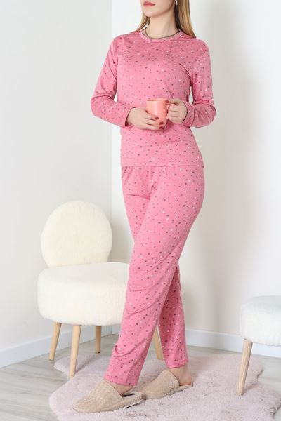 Sandy Alt Üst Aynı Pijama Takımı Pembeyıldız - 52166.1048.