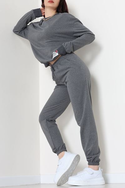 Armalı Eşofman Takımı Füme - 20087.1857.